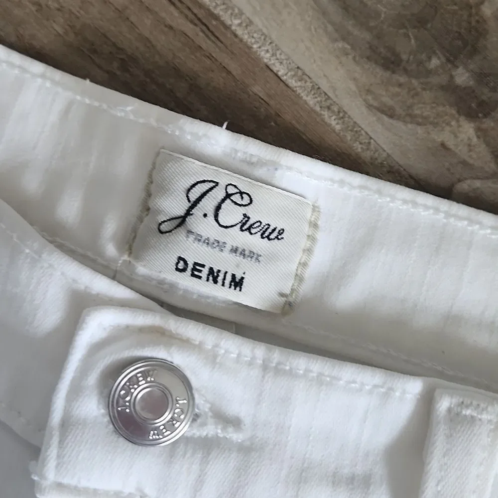 J.Crew Denim Short in White